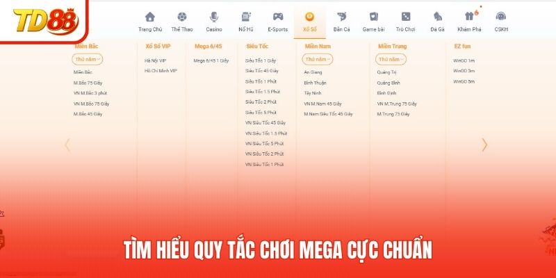 Tìm hiểu quy tắc chơi Mega cực chuẩn